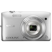 Фотоаппарат компактный Nikon Coolpix S3500 Silver